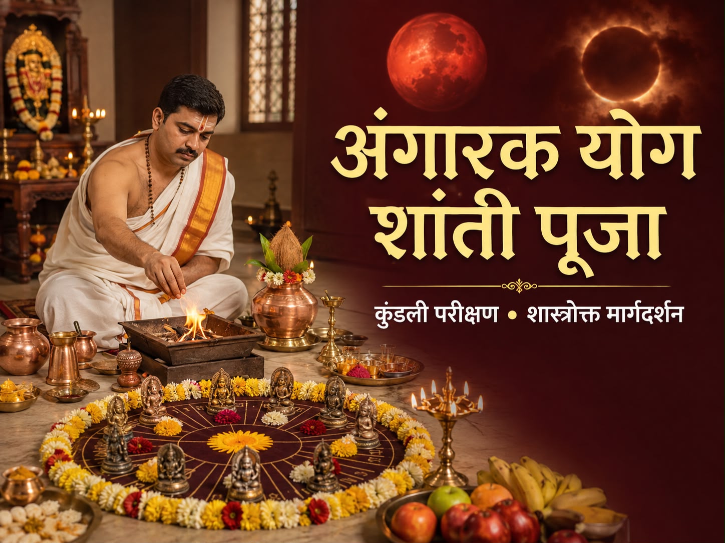 Angarak Yog Shanti Puja in Mumbai | अंगारक योग शांती पूजा
